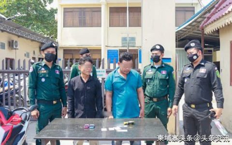 企图在金边市偷摩托车，柬埔寨一名新闻副主编被捕！